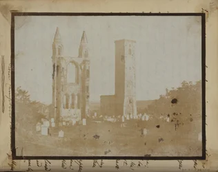 St. Regulus Tower and the East Gable of St. Andrews from the Northwest